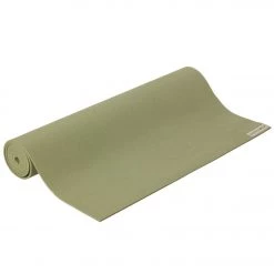 YOGA MATS & PROPS Jade Yoga Harmony Natural Rubber Yoga Mat 68" 5mm Olive Green