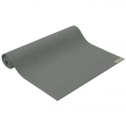 Jade Yoga Harmony Natural Rubber Yoga Mat 68" 5mm Gray YOGA MATS & PROPS