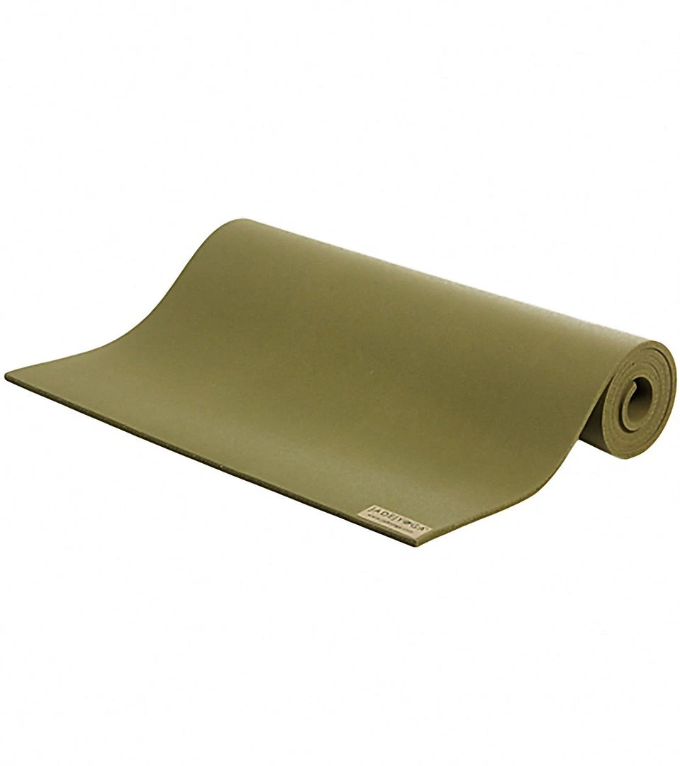 Jade Yoga Long Natural Rubber Yoga Mat 74" 8mm Olive Green YOGA MATS & PROPS 3 Jade Yoga Long Natural Rubber Yoga Mat 74" 8mm Olive Green YOGA MATS & PROPS