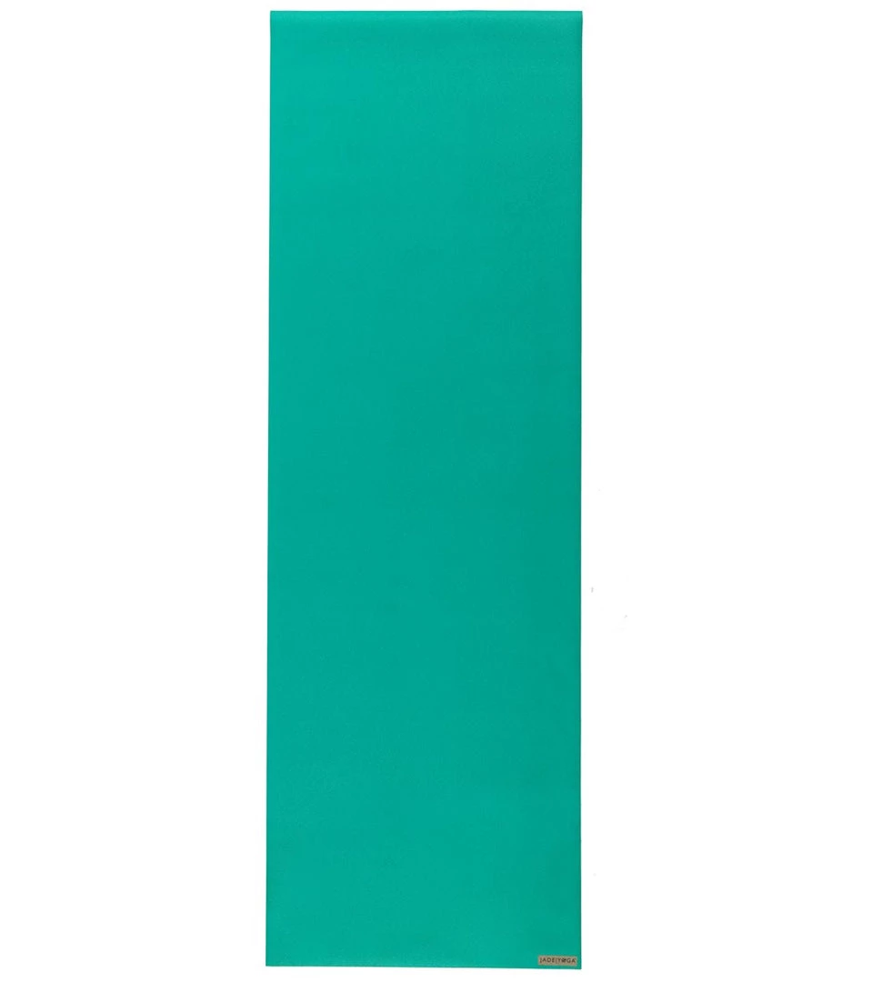 YOGA MATS & PROPS Jade Yoga Travel Natural Rubber Yoga Mat 68" 3.5mm Teal 4 YOGA MATS & PROPS Jade Yoga Travel Natural Rubber Yoga Mat 68" 3.5mm Teal
