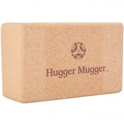 Hugger Mugger Cork Yoga Block 3.5 Inch YOGA MATS & PROPS
