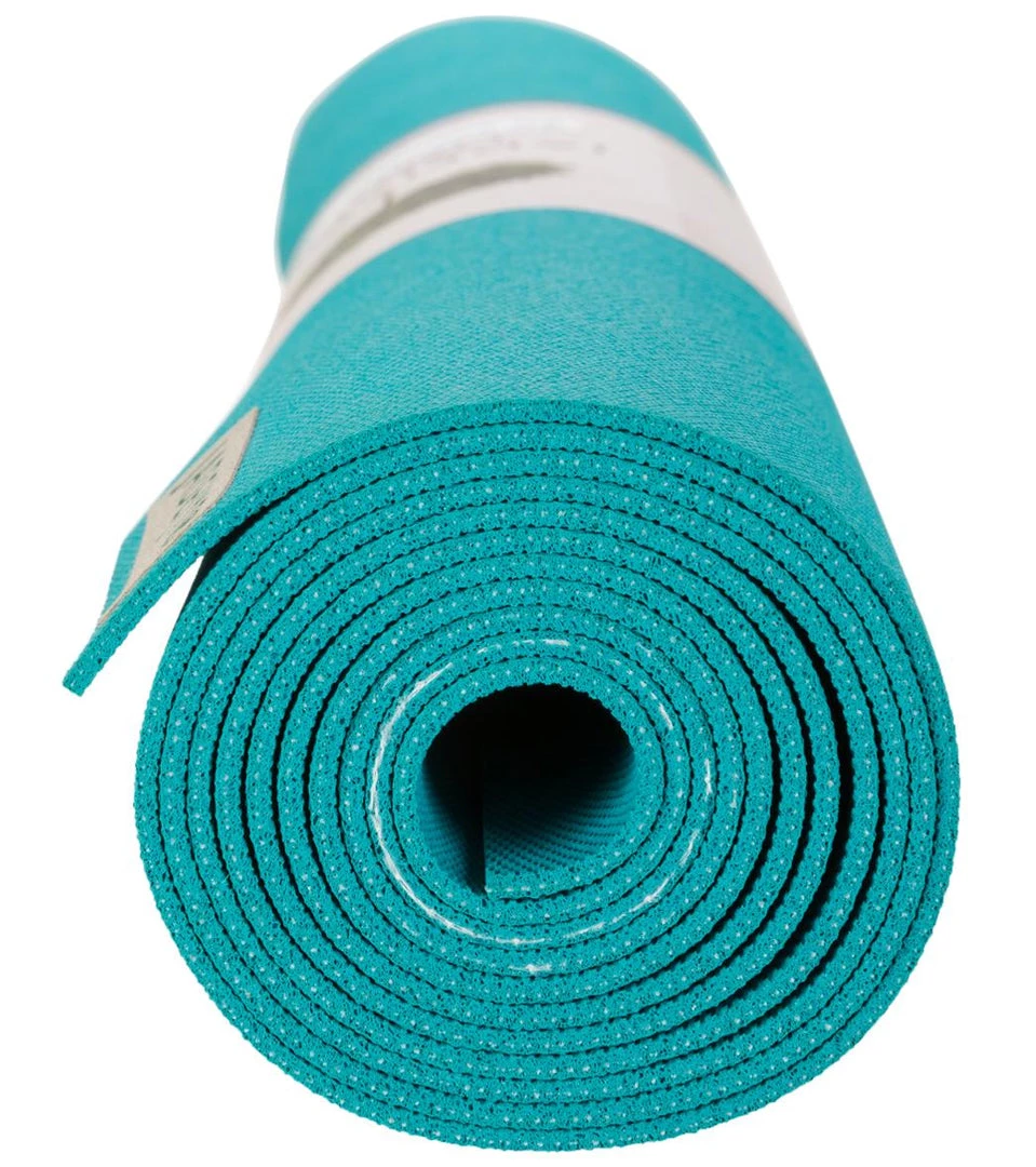 YOGA MATS & PROPS Jade Yoga Travel Long Natural Rubber Yoga Mat 74" 3mm Teal 5 YOGA MATS & PROPS Jade Yoga Travel Long Natural Rubber Yoga Mat 74" 3mm Teal