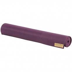 Jade Yoga Travel Long Natural Rubber Yoga Mat 74" 3mm Purple YOGA MATS & PROPS