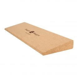 YOGA MATS & PROPS Hugger Mugger Cork Yoga Wedge Natural
