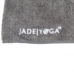 Jade Yoga Microfiber Yoga Mat Towel 72" Gray