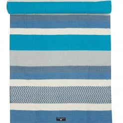 YOGA MATS & PROPS Hugger Mugger Cotton Yoga Rug 74" 3mm Caribbean Blue 11 YOGA MATS & PROPS Hugger Mugger Cotton Yoga Rug 74