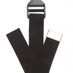 Hugger Mugger 10' Cotton Cinch Yoga Strap Black