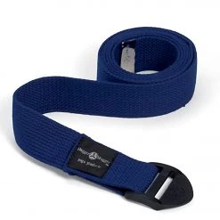 Hugger Mugger 10' Cotton Cinch Yoga Strap Navy