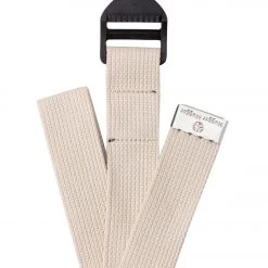 Hugger Mugger 6' Cotton Cinch Yoga Strap Natural