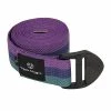 Hugger Mugger 6' Cotton Cinch Yoga Strap Multi Stripe