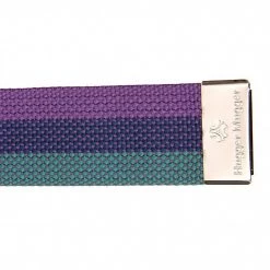 Hugger Mugger 6' Cotton Cinch Yoga Strap Multi Stripe