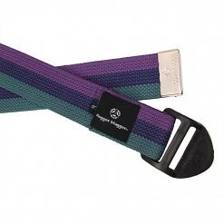 Hugger Mugger 6' Cotton Cinch Yoga Strap Multi Stripe