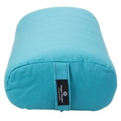 YOGA MATS & PROPS Hugger Mugger Standard Solid Yoga Bolster Aqua