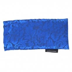 YOGA MATS & PROPS Hugger Mugger Silk Yoga Eye Pillow- Herbal Cobalt