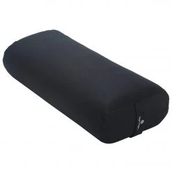 Hugger Mugger Standard Solid Yoga Bolster Black