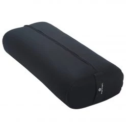 Hugger Mugger Standard Solid Yoga Bolster Black