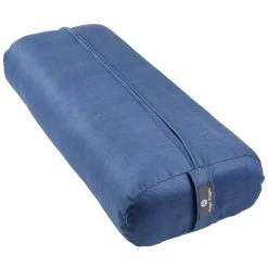 YOGA MATS & PROPS Hugger Mugger Standard Solid Yoga Bolster Soft Navy