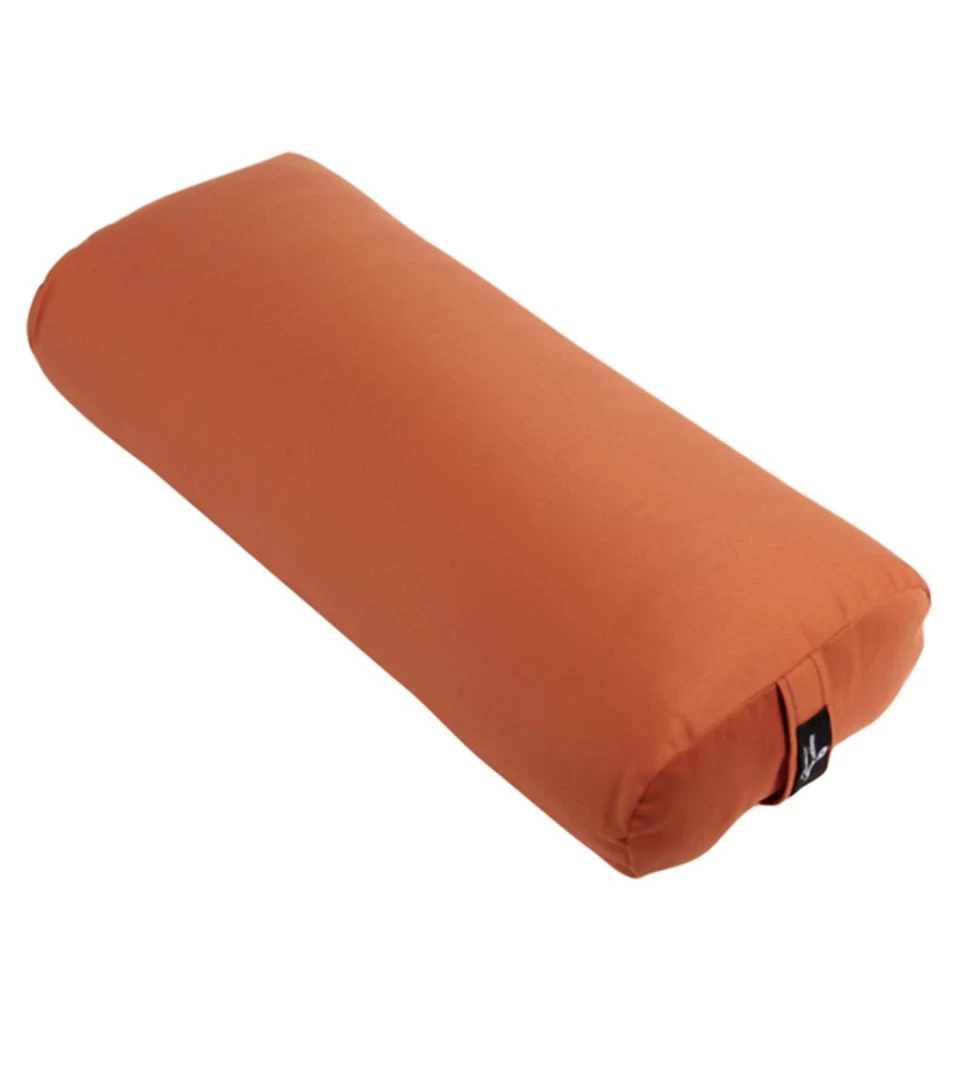 YOGA MATS & PROPS Hugger Mugger Standard Solid Yoga Bolster Pumpkin 8 YOGA MATS & PROPS Hugger Mugger Standard Solid Yoga Bolster Pumpkin