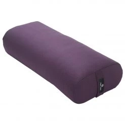 YOGA MATS & PROPS Hugger Mugger Standard Solid Yoga Bolster Plum