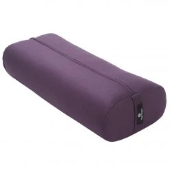 YOGA MATS & PROPS Hugger Mugger Standard Solid Yoga Bolster Plum