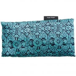 YOGA MATS & PROPS Hugger Mugger Silk Yoga Eye Pillow - Beads Boho Teal