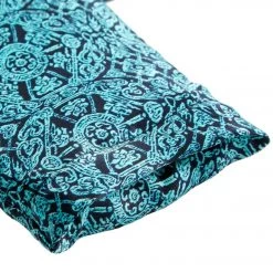 YOGA MATS & PROPS Hugger Mugger Silk Yoga Eye Pillow - Beads Boho Teal