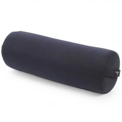 YOGA MATS & PROPS Hugger Mugger Round Solid Yoga Bolster Blue