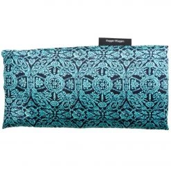 Hugger Mugger Silk Yoga Eye Pillow - Flax Boho Teal