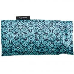 Hugger Mugger Silk Yoga Eye Pillow - Flax Boho Teal
