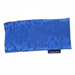 Hugger Mugger Silk Yoga Eye Pillow - Flax Cobalt YOGA MATS & PROPS