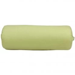 YOGA MATS & PROPS Hugger Mugger Round Solid Yoga Bolster Celery