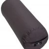 Hugger Mugger Round Solid Yoga Bolster Gray