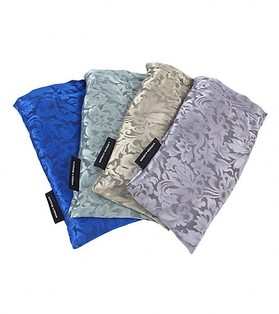 YOGA MATS & PROPS Hugger Mugger Silk Yoga Eye Pillow - Flax Gold 5 YOGA MATS & PROPS Hugger Mugger Silk Yoga Eye Pillow - Flax Gold