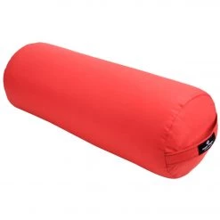 Hugger Mugger Round Solid Yoga Bolster Poppy YOGA MATS & PROPS