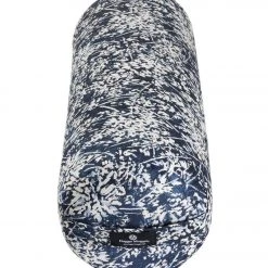 Hugger Mugger Round Solid Yoga Bolster Midnight Flurry