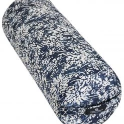 Hugger Mugger Round Solid Yoga Bolster Midnight Flurry