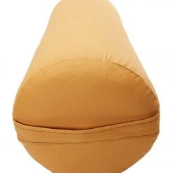 YOGA MATS & PROPS Hugger Mugger Round Solid Yoga Bolster Honey