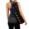 Gaiam Chakra Embroidered Yoga Mat Bag ACCESSORIES 1 Gaiam Chakra Embroidered Yoga Mat Bag ACCESSORIES