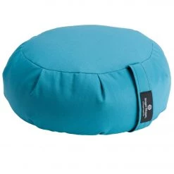 Hugger Mugger Zafu Yoga Meditation Cushion Aqua