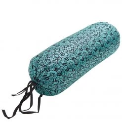 Hugger Mugger Silk Yoga Neck Pillow Boho Teal YOGA MATS & PROPS