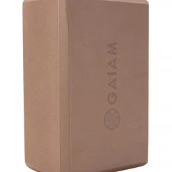 Gaiam Foam Yoga Block 4 Inch Chai YOGA MATS & PROPS