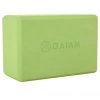 YOGA MATS & PROPS Gaiam Foam Yoga Block 4 Inch Apple Green 1 YOGA MATS & PROPS Gaiam Foam Yoga Block 4 Inch Apple Green