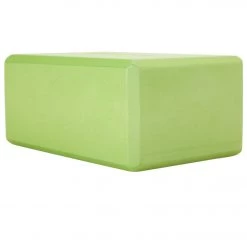 YOGA MATS & PROPS Gaiam Foam Yoga Block 4 Inch Apple Green