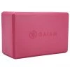 Gaiam Foam Yoga Block 4 Inch Fuchsia Red 1 Gaiam Foam Yoga Block 4 Inch Fuchsia Red