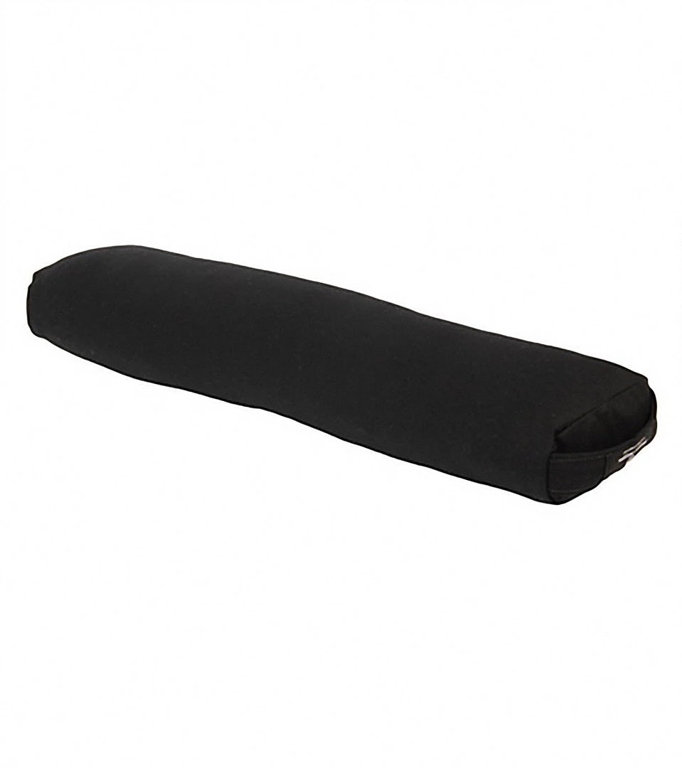 Hugger Mugger Pranayama Solid Yoga Bolster Black 4 Hugger Mugger Pranayama Solid Yoga Bolster Black