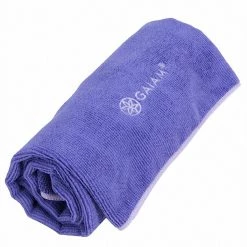 Gaiam Thirsty Yoga Hand Towel Deep Purple YOGA MATS & PROPS