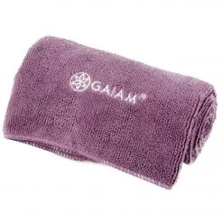 Gaiam Thirsty Yoga Hand Towel Lavender YOGA MATS & PROPS