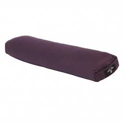 Hugger Mugger Pranayama Solid Yoga Bolster Plum