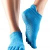 Toesox Low Rise Full-Toe Yoga Grip Socks Skydiver CLOTHING