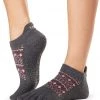 Toesox Low Rise Full-Toe Yoga Grip Socks Sundown